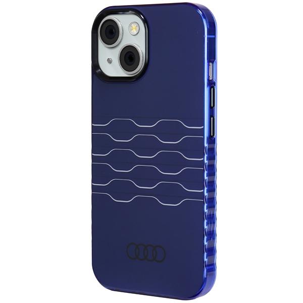 Audi Iml Magsafe Case Iphone 15 / 14 / 13 6.1 Niebieski/Navy Blue Hardcase Au-Imlmip15-A6/D3-Be