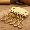 Gold/Bronze Color Key Ring Organizer Key Organizer Design Key Row Wallet  For DIY Crafting