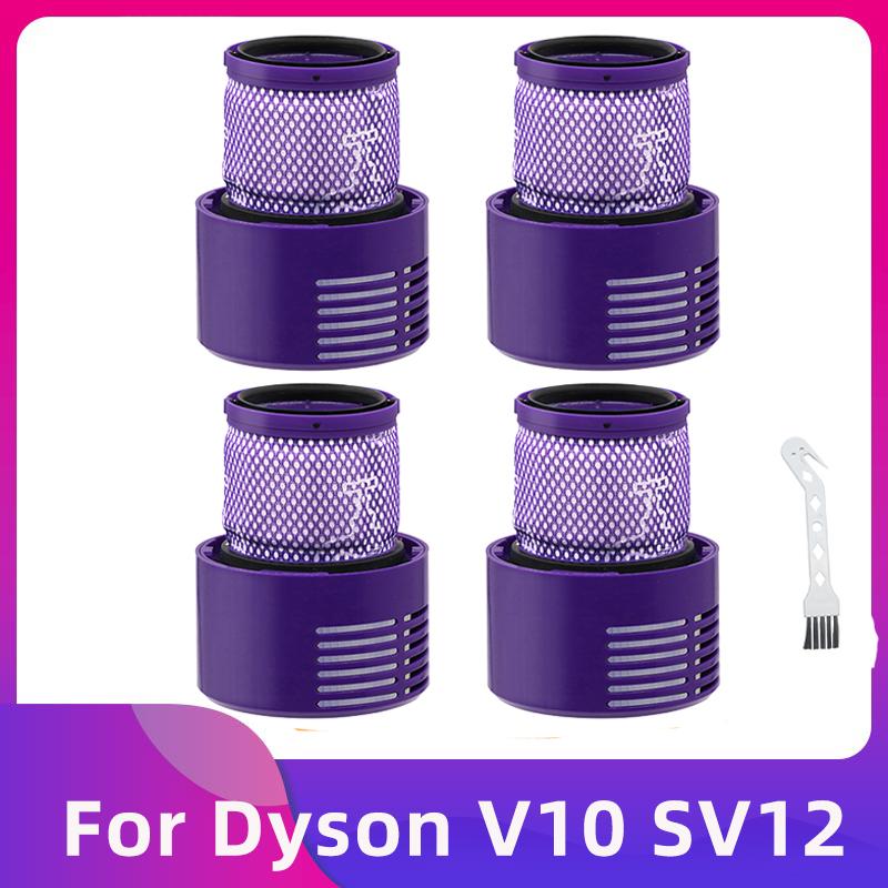 Replacement V10 Filters for Dyson V10 Cyclone Series, V10 Absolute, V10 Animal, V10 Total Clean, SV12, Replace Part No. 969082-0