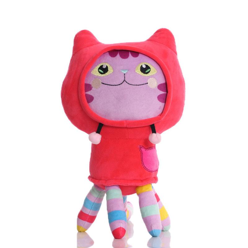 Anime Gabby Dollhouse Plush Toy Cosplay Plushie Doll Pandy Paws Mercat Catrat Kitty Fairy Cat Stuffed Animal For Kids Birthday