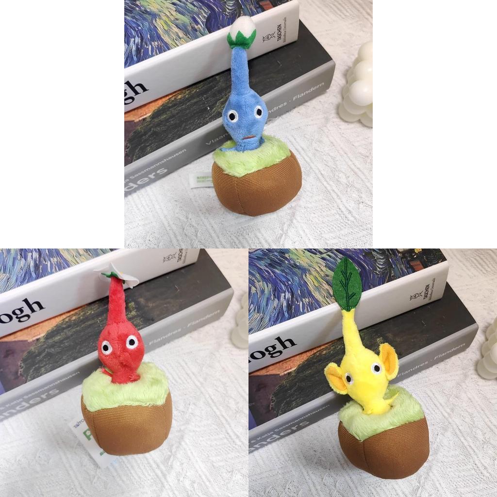 Pikmin Plush Keychain With Soft Short Plush For Collectors And Kids