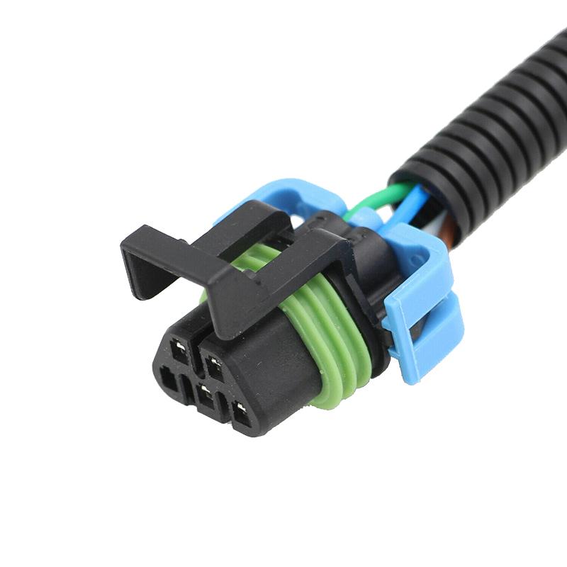 Pair 24 Inch Oxygen O2 Sensor Extension Wire Harness For Camaro Corvette LS2 LS3 LS7 L99 LTT 213-4408, 213-1694