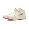 Li Ning Tianji HI Slip Resistant Cushioning Abrasion Resistant Mid Top Skateboard Shoes Women's Mother Of Pearl White AGCV340-2