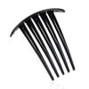 Hair CombHair AccessoryAccessory Material Plastic CombBlack Coffee Five-toothed Hair Comb