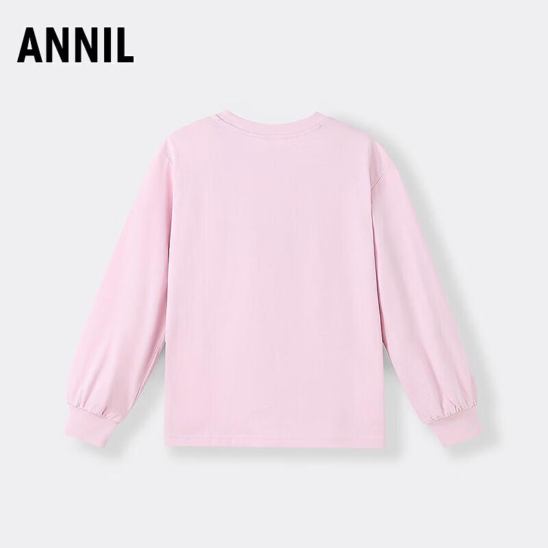 

Annil Kids 2026 Spring Long Sleeve T-shirt 130