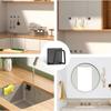 Kitchen Sink Sponge Holder Rustproof Stainless Steel Self Adhesive No Drill Wall Mounted Drain Rack Storage Organizer Hook Acc