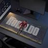 Ronaldo Legend Xl Gaming Mouse Pad Nonslip Rubber Base Stitched Edge Waterproof Desk Mat For Pc Laptop Gamer Office Computer Accessories