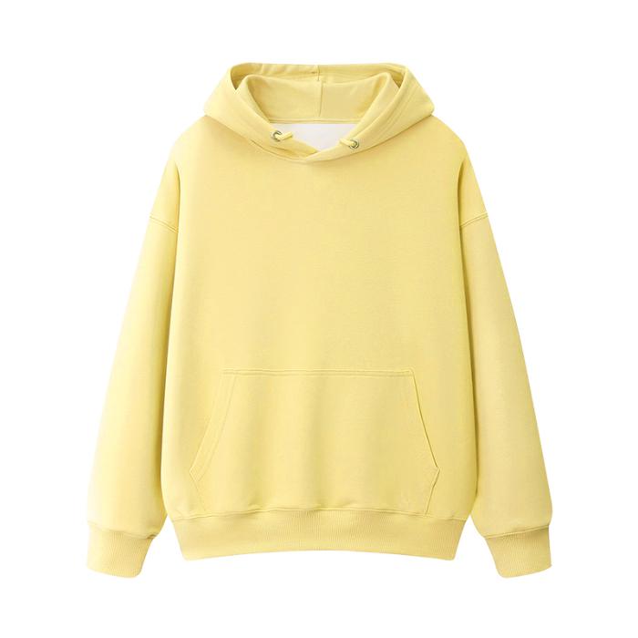autumn Large size 330g Cotton thin Hooded Sweater Men's casual oversized Pullovers Hoodie Women Sweatshirt male solid all-match streetwear UNISEX