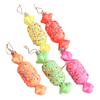 5 Pcs Christmas Candy Ornaments Plastic Candy Cane Christmas Tree Hanging Decor for Xmas Birthday Party Wedding Supplies
