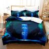 3D Geprinte Beddengoedhoes Slaapkamer Beddengoedhoes Enkel Dubbel King Size Dekbedovertrek Huis Textiel