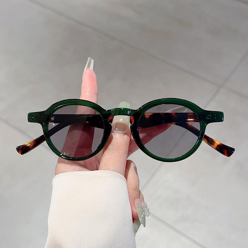 Fashion Vintage Hip Hop Round Sunglasses Women For Men Steampunk Luxury Brand Designer Round  Uv400 Sun Glasses Popular Eyeglass