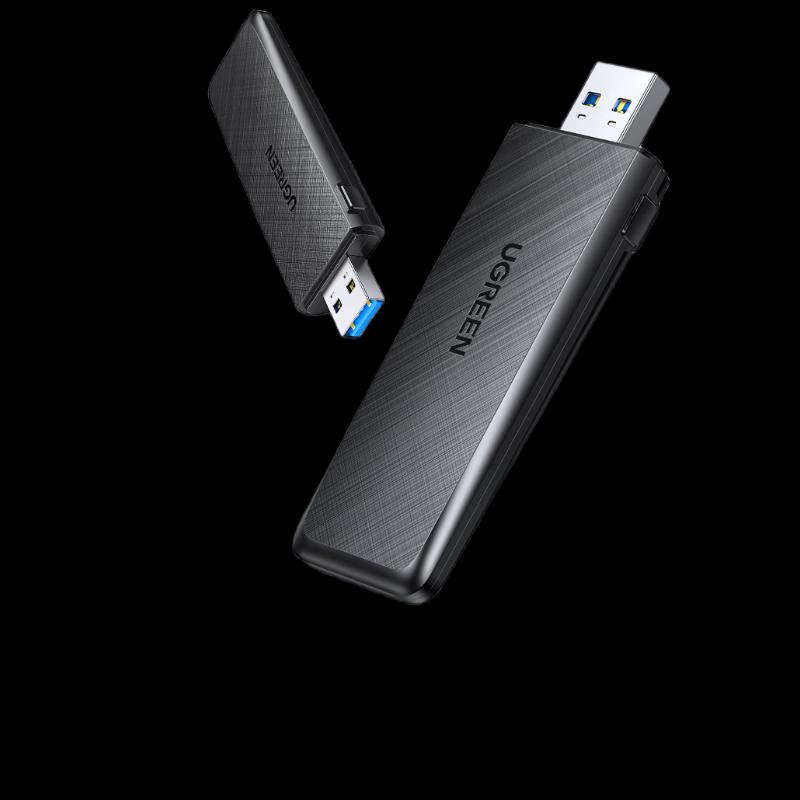 UGREEN AC1300 Driver-Free Dual-Band USB WiFi Adapter (CN version)