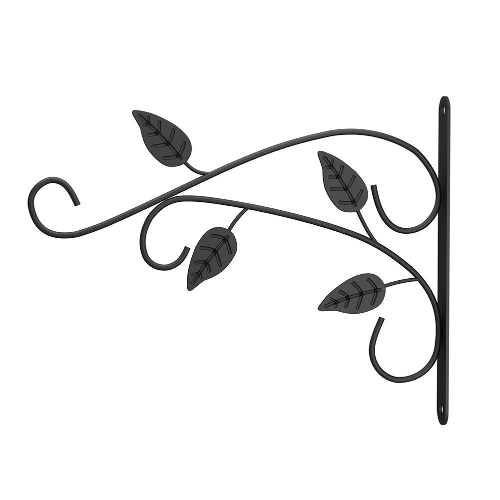 

Железная рама в Великобритании, цветочный горшок, настенные вешалки для растений, декоративные полки, балкон, Cra чёрный