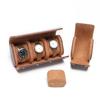 1/2/3 Slot Travel Watch Case Scartchproof Watch Box Organizer PU Leather for Wristwatch Jewelry Display Commercial Gift