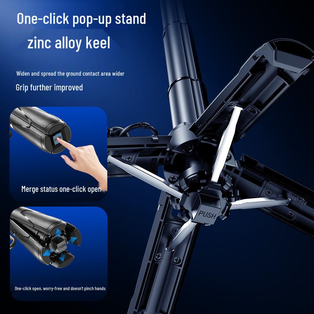 Bastone selfie magnetico transfrontaliero 2025 P15C: Strumento Portatile Mini per Fotografia e Live Streaming