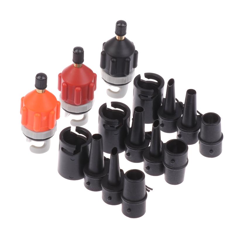 Luftventiladapter für Sup-Board aufblasbarer Pumpenadapter Paddelboot Kajak Luftventil Pumpe Reifen Luftanschluss Kombi-Kit