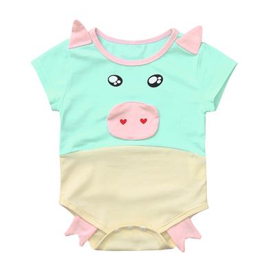 Skateboarding Guinea Pig Baby Boy Girl Long Sleeve Romper Jumpsuit Kid Pajamas