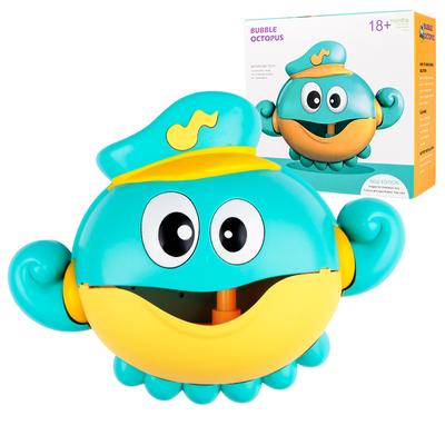 Badspeelgoed Baby Badspeelgoed Bubbelmachine met Muziek Automatische Octopus Bubbelmaker Badspeelgoed Baby Vanaf 18+ Maanden