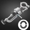Adjustable Bench Vice Aluminum Alloy Practical Table Mini Vise Clamp Smooth Surface Hand Electric Drill Electric Grinder Bracket