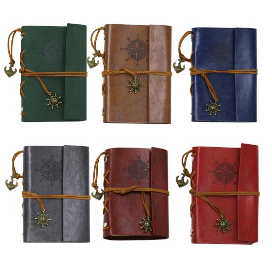 Note Book Vintage Multipurpose Faux Leather Retro Diary Journal for Writing