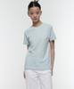 Woman Women'S Basic Crew Neck T-Shirt [Pale Blue]