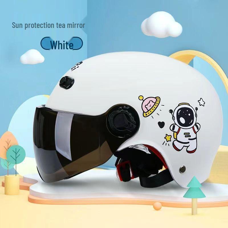 Children's Electric Scooter Helmet - Summer Sun Protection, All-Season Safety for Toddlers.