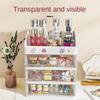 Desktop Makeup Drawer Type Cosmetic Storage Box Make Up Case Brush Holder Lipstick Skincare Makeup Tables Organizer