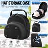 Black Baseball Cap Storage Bag EVA Hat Holder Portable Hat Case