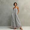 2026 European and American summer fashion casual suspender sleeveless long dress women's clothing