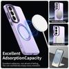 Cute Magnetic Phone Case for Samsung Galaxy S26 S23 S24 S2 FE Ultra A6 A36 A37 A7 A16 A17 A07  Clear Protector Cover
