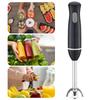 Batidora de Mano Acero Inoxidable Batidora Eléctrica Batidos Batidora de Varilla Para Oficina Hogar Viaje Cocina Sopa Puré Comida Niños