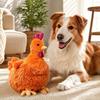 Theft Cottonstuffed Realistic Chickenshaped Interactive Squeaky Toy for Pet , Resistant and Scentoriented , Providing Companionship and Comfort