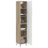 Cabinet Set 2 pcs Sonoma Oak Wood Based Material