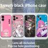 Bocchi the Rock Hitori Goto Phone Case For iPhone 17 16 E 15 14 13 12 11 XS XR Plus Mini Pro Max Soft Black Shockproof Cover