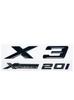 3D ABS Letter Badges for Trunk Emblem Suitable for BMW X3 Models E83 F25 G01 As Well As XDrive 20i 28i 30i 35i 20d 30d SDrive20i Pf2