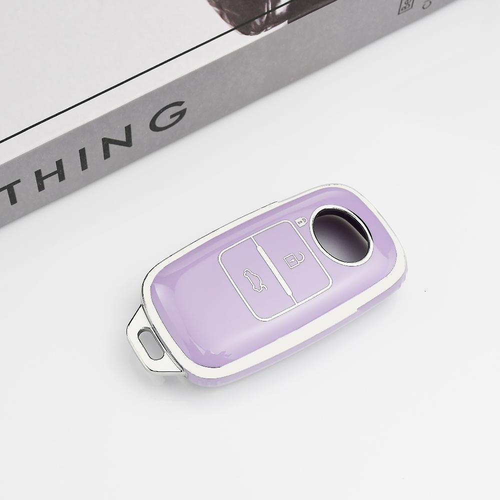 Auto Shell Keyring Case Keyless Protector Car Key Cover for Toyota Veloz Avanza Rush Daihatsu Genuine Perodua Yaris Ativ Raize