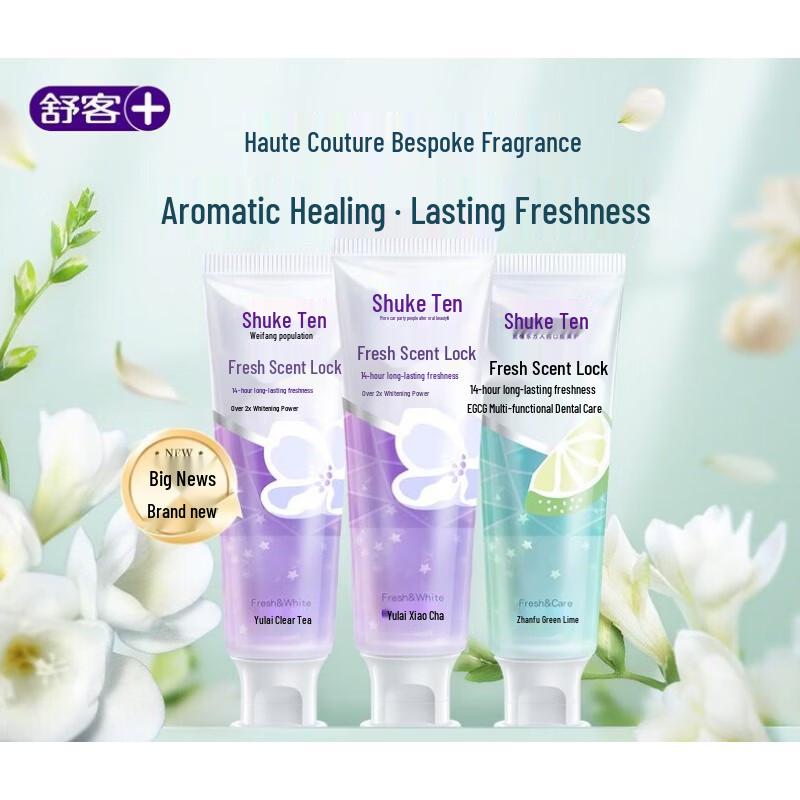 Shuke Fresh Breath & Whitening Fluoride Toothpaste