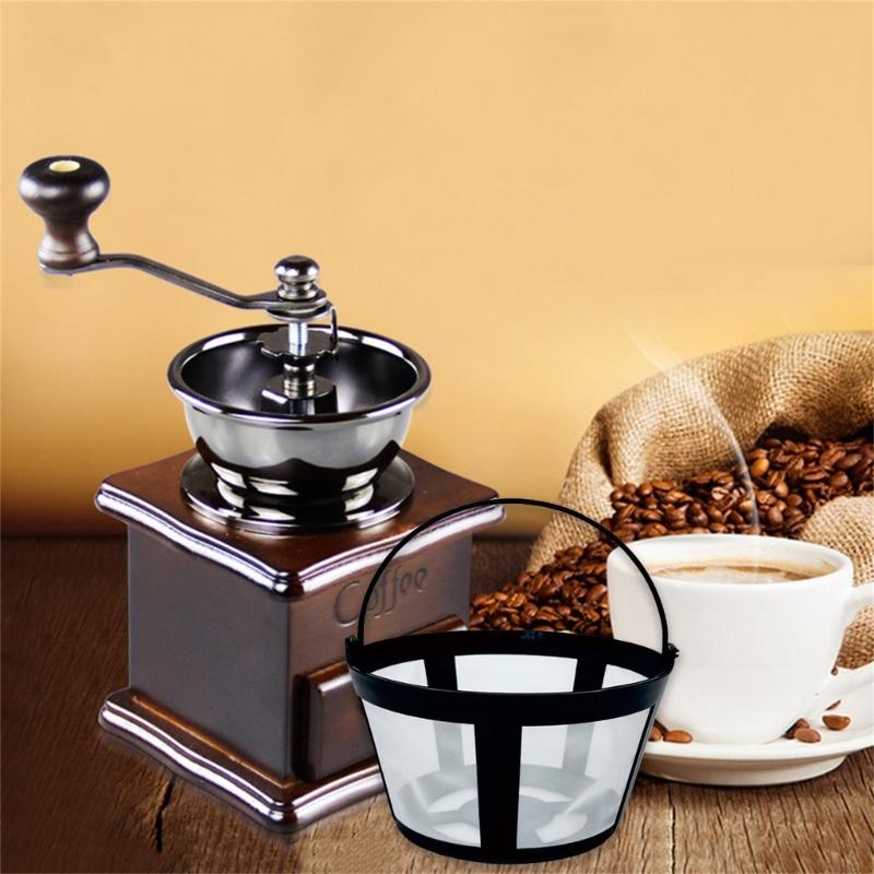 4Pieces Reusable Coffee Filters Accessory Nylon Design Coffee Filter Strainer Tool For Home Brews And Coffee Shops