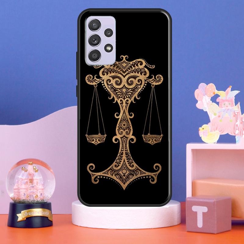 Zodiac Signs Case For Samsung Galaxy A54 A34 A14 A15 A35 A55 A16 A26 A36 A56 A52 A12 A32 A13 A33 A53 A17