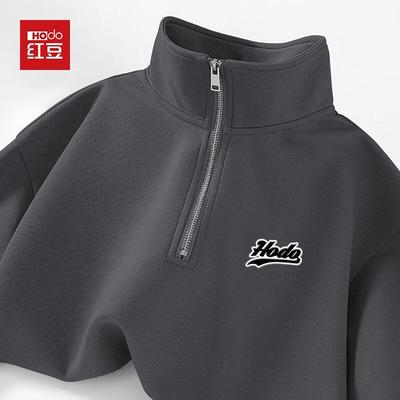 Hodo Men's Half-Zip Stand Collar Sweatshirt