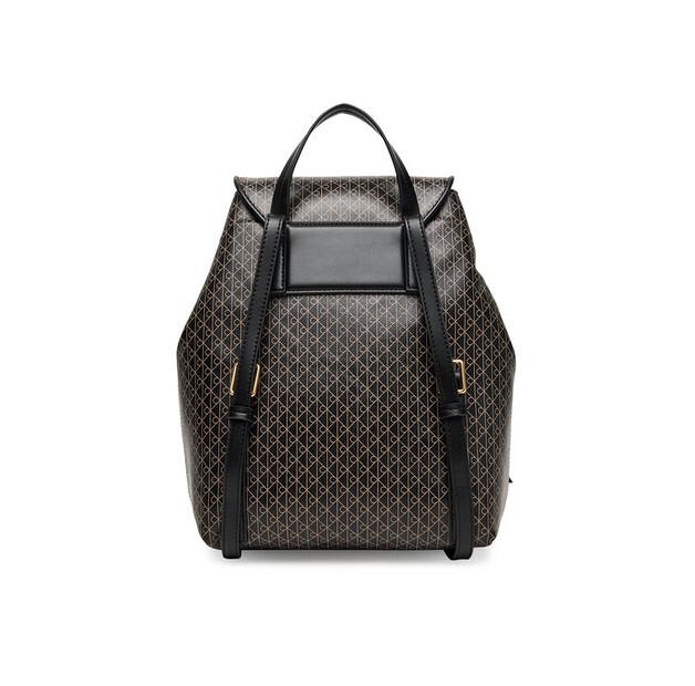 Рюкзак Calvin Klein Emblem Aop Flap Backpack LV04F3271G чёрный
