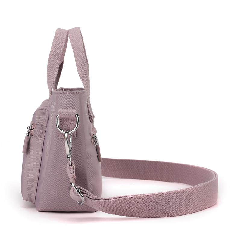 Waterproof Nylon Shoulder Bag Women's Multi-Compartment Mobile Phone Bag Handbag Crossbody Bag
