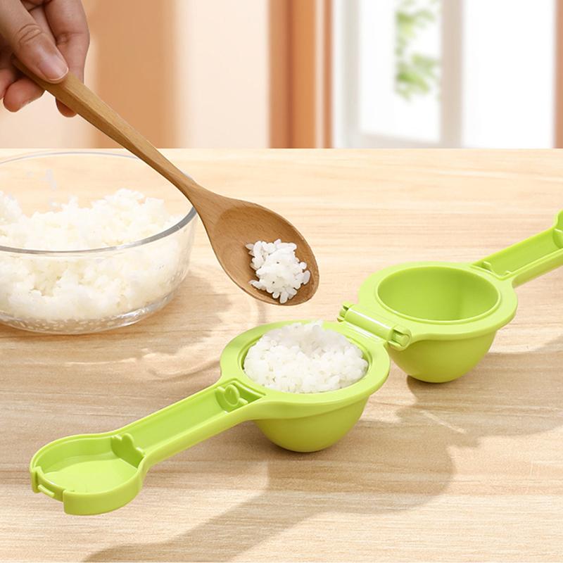 Rice Baller Ball Shaped Creativity Diy Sushi Tool Onigiri Mold Onigiri Mold Shake Molds Diy Sushi Tool For Children Home Kitchen