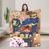 Coperta Anime Axel Blaze Inazuma Eleven Morbida Tendenza Street Peluche Coperta Plaid Per Ragazzo Ragazza Camera da Letto Flanella Copriletto Copri Letto
