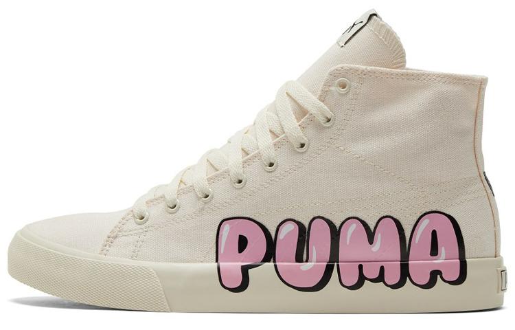 Puma Bari Mid Logo - White 35.5
