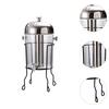 8L Commercial Juice Dispenser with Bracket Multipurpose for Large Gatherings Black
