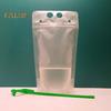 50Pcs Milk Tea Pouches Food Grade Store Snacks Composite Material Practical One Time Drink Pouches Household Accessory