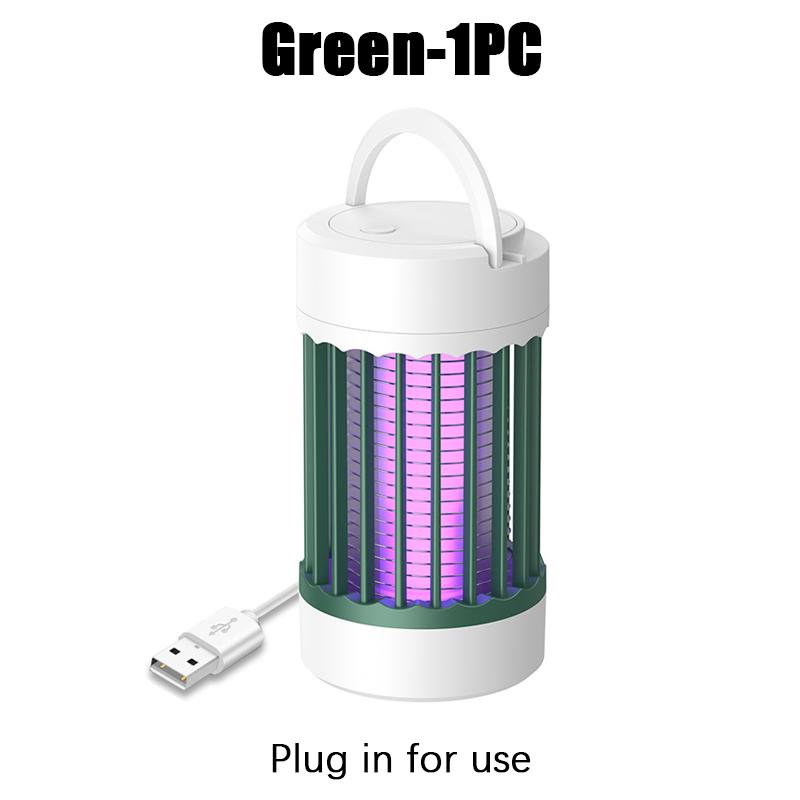 Portable UV Mosquito Killer Lamp Electric Bug Zapper USB Rechargeable Fly Swatter Insect Trap for Camping Summer