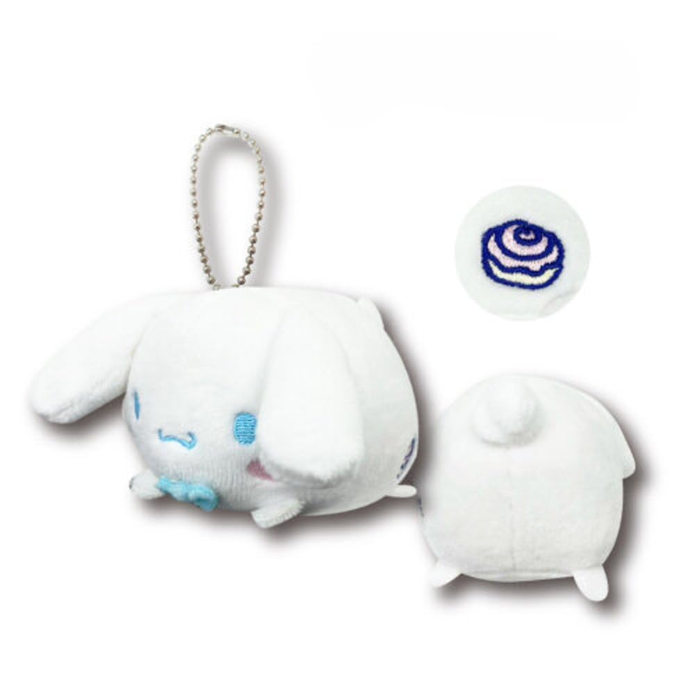 Hatayama Shoji Sanrio Mochimochi Lying Down Mascot Cinnamoroll Approximately 8cm in Length 34202424