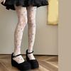 Aesthetic Star Patterned Silk Stockings Sexy Sheer Thin Tights Japanese Harajuku Nylon Pantyhoses Streetwear for Women